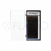 Коричневые ресницы Bombini Truffle изгиб C MIX (8-14)